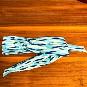 Nike head wrap in a neat print